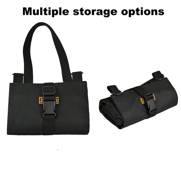 ZIBOO C20 Robuste, tragbare, faltbare Roll-Up-Werkzeugtasche, Organizer-Zubehör