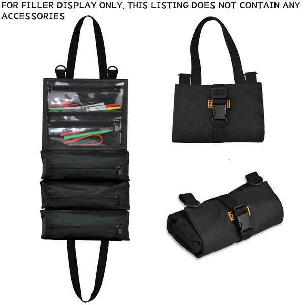 ZIBOO C20 Robuste, tragbare, faltbare Roll-Up-Werkzeugtasche, Organizer-Zubehör
