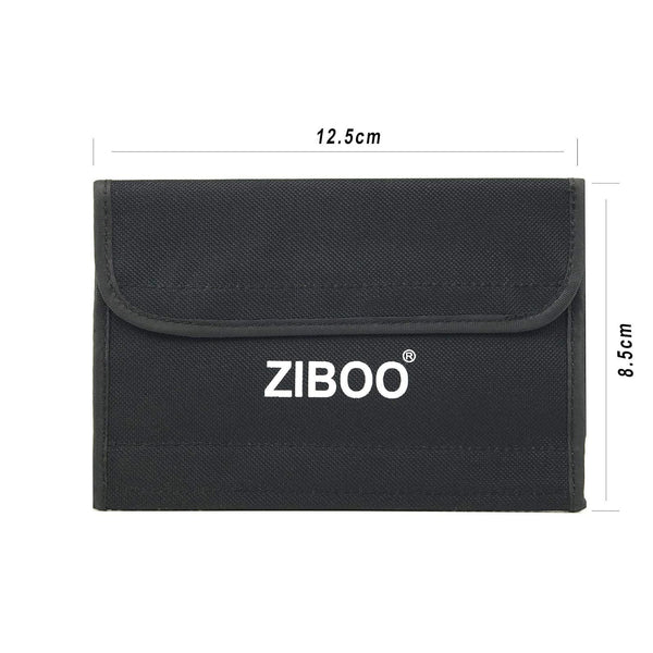 ZIBOO KIT-11 Multimeter-Messleitungssatz mit 3-Fächer-Tasche, Krokodilklemmen und Kolbentest-Minihaken, Prüfspitzen 1000 V 10 A CAT III und CAT IV 600 V für Multimeter, Voltmeter, Stromzange
