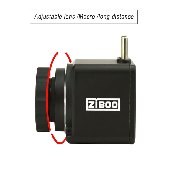 ZIBOO Wärmebildkamera für Mobiltelefone, Infrarot, variabler Fokus, 256 x 192, perfekter Ersatz für T2-Wärmebildkamera