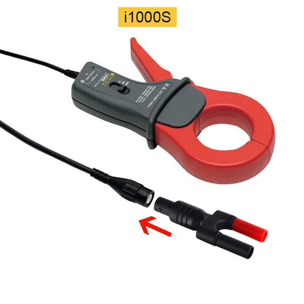 ZIBOO PM9087-M Connector BNC Dual Banana Plug to Female BNC Adapter (Male Connector)
