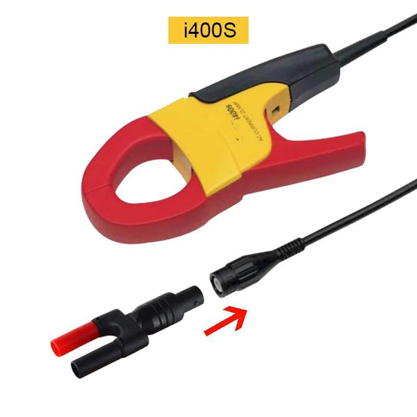 ZIBOO PM9087-M Connector BNC Dual Banana Plug to Female BNC Adapter (Male Connector)