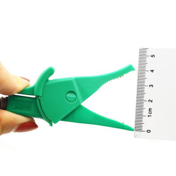 ZIBOO UT-L35(Green) Professional Ground Test Kit with Earth Nail, Durable Earth Test Cable Set with Ground Earth Stake Use for Earth Ground Resistance Tester, Earth Ground Testing,with 4mm Banana Plug