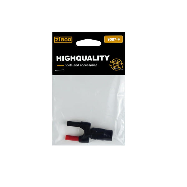 ZIBOO PM9087-F Anschluss BNC Doppel-Bananenstecker auf BNC-Buchse Adapter (Buchsen)