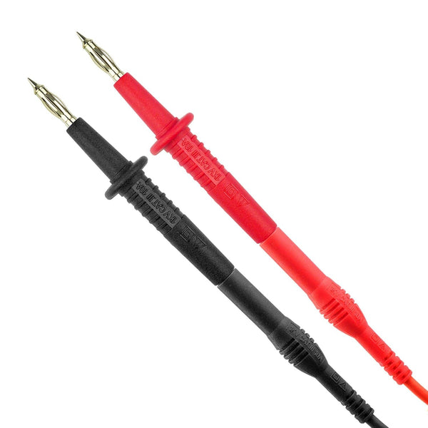 ZIBOO TL809 Alligator Clips Shrouded Banana Plugs+ Modular Heavy Duty Test Probe Handles Leads for FLUKE,EXTECH Multimeter Tester Electronic Test Lead Kit,Multimeter, Voltmeter, Clamp Meter