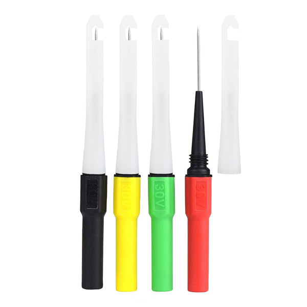 ZIBOO ZB07 Isolationsdraht-Piercingsonden, Kfz-Diagnosetestzubehör, Reparaturwerkzeuge, Nadel, Back-Sonden-Kit, 3,25 x 0,25 x 0,25 Mini-Back-Sonde, Drahtpiercer