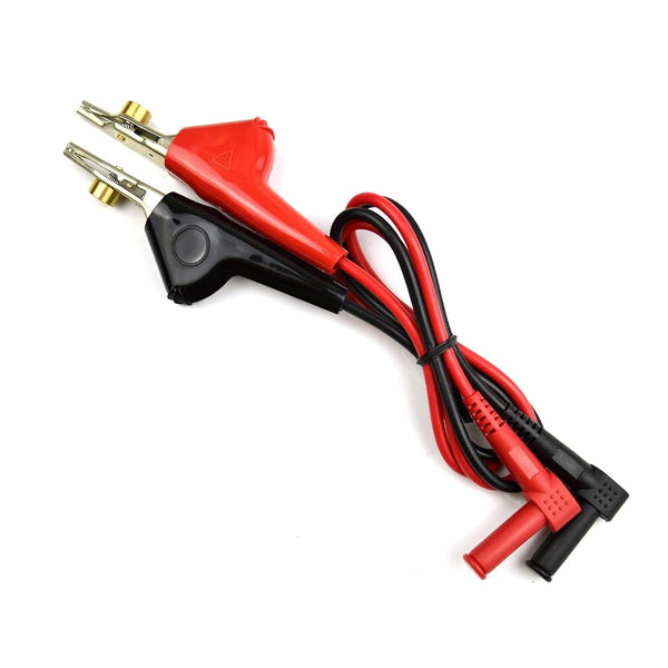 ZIBOO TL26A 60-Inch 5-Way Test Lead Set,4mm Shrouded DMM Plug to Telecom Alligator Piercering Clip for Replacement for Fluke TL26A