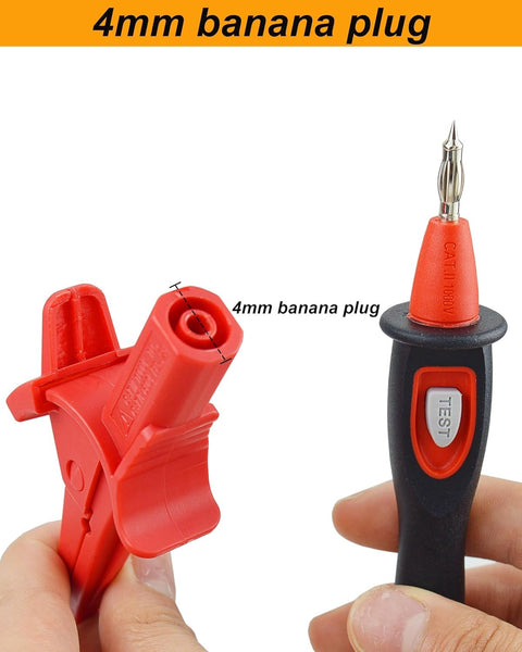 ZIBOO TP165X PRO Upgraded Version Remote Control Probe with Test Button , with Switch,Use for Megohmmeter Insulation Resistance Tester,Replacement for Fluke 1503 1507 1587 1577