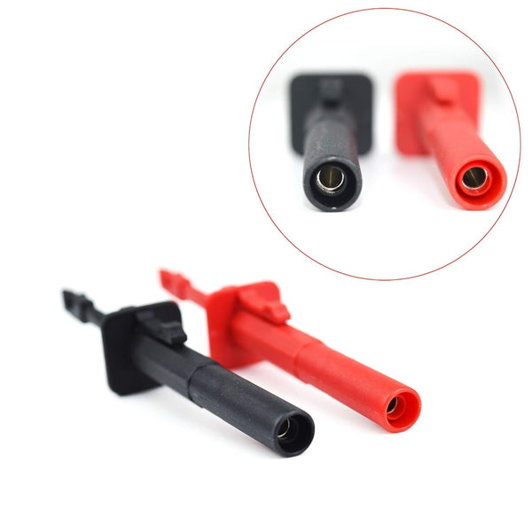 ZIBOO ZB-T13 Isolations-Piercing-Sonden-Testclip-Set, vernickelte Sicherheit, zur Erkennung von Autostromkreisen, verwendet für den zerstörungsfreien Kabeltest in der Auto-, Energie- und Industriebranche