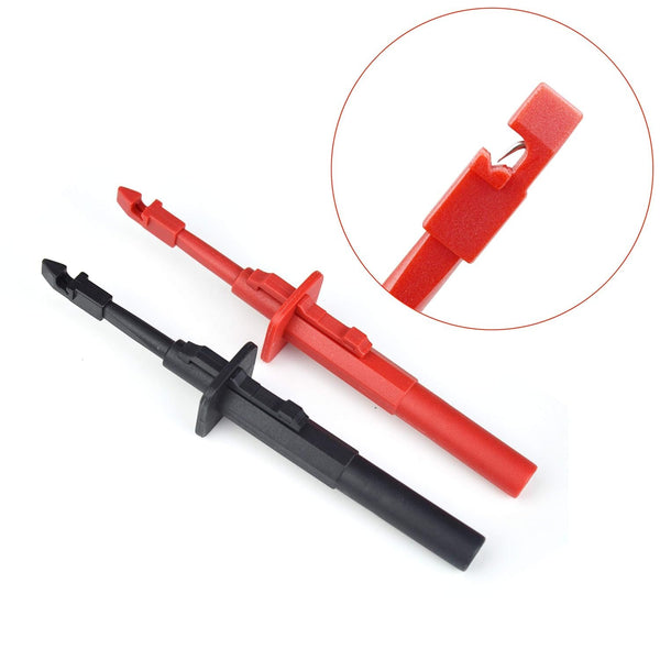 ZIBOO ZB-T13 Isolations-Piercing-Sonden-Testclip-Set, vernickelte Sicherheit, zur Erkennung von Autostromkreisen, verwendet für den zerstörungsfreien Kabeltest in der Auto-, Energie- und Industriebranche