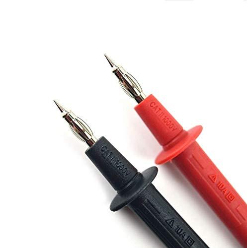 ZIBOO TP74 Lantern Tip Test Probe Set,with Insulated Sheath Lantern Head Probe,Suitable for any 4mm Banana Plug Test Lead Extensions,for Most of Digital Multimeter,Clamp Meter and and Measure Products