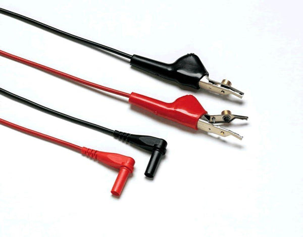 ZIBOO TL26A 60-Inch 5-Way Test Lead Set,4mm Shrouded DMM Plug to Telecom Alligator Piercering Clip for Replacement for Fluke TL26A