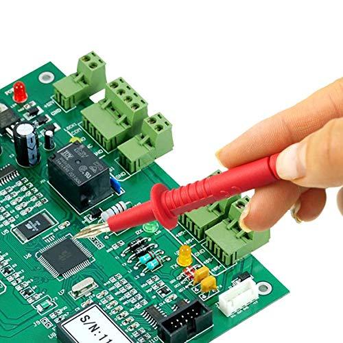 ZIBOO TL809 Alligator Clips Shrouded Banana Plugs+ Modular Heavy Duty Test Probe Handles Leads for FLUKE,EXTECH Multimeter Tester Electronic Test Lead Kit,Multimeter, Voltmeter, Clamp Meter