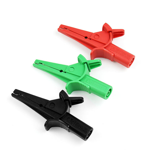 ZIBOO FTL1550B Messleitungen mit Krokodilklemmen für Fluke 1550C FC /1555 FC Isolationstester Verwendung für TL1550B 9 STÜCKE
