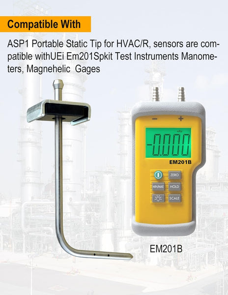 ZIBOO Static Pressure Probe (ZIBOO ASP1)