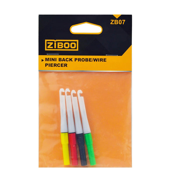 ZIBOO ZB07 Isolationsdraht-Piercingsonden, Kfz-Diagnosetestzubehör, Reparaturwerkzeuge, Nadel, Back-Sonden-Kit, 3,25 x 0,25 x 0,25 Mini-Back-Sonde, Drahtpiercer