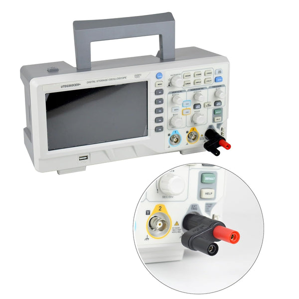 ZIBOO PM9081-F Dual-Bananenstecker auf BNC-Adapter, Ersatz für Fluke