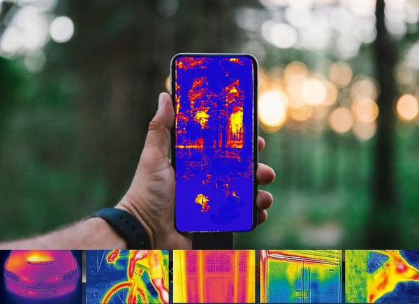 ZIBOO P2 Wärmebildkamera für Mobiltelefone, Infrarot, professionelle Wärmebildkamera für Smartphones, klarer und stabiler