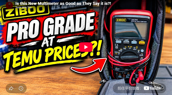 ZIBOO 15B Pro Digital Multimeter Review: High-End Features at a Budget Price?