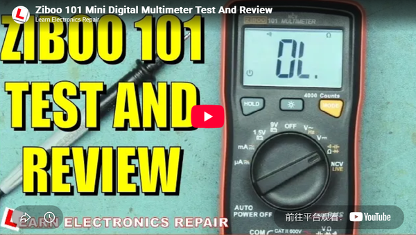 ZIBOO 101 Mini Digital Multimeter: A Closer Look at Compact Testing Tools