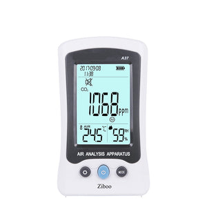 ZIBOO A37 Portable Air Analysis Apparatus Air Quality Monitor Indoor