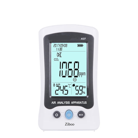 ZIBOO A37 Portable Air Analysis Apparatus Air Quality Monitor Indoor