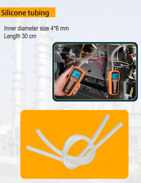 ZIBOO JL3MN2 Manometer Probe Kit , Use for Klein Tools ET180 Digital Manometer