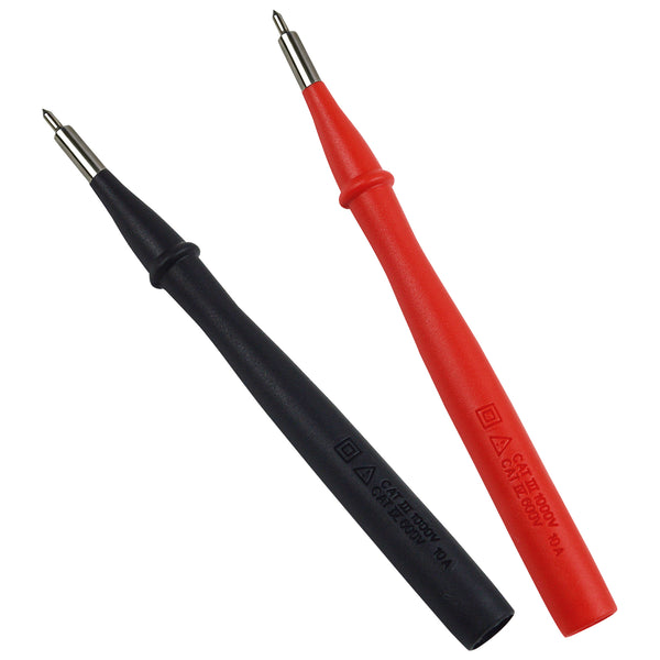 ZIBOO TP4 Slim Reach Prüfspitzensatz mit Edelstahlspitze, 1000 V Spannung, 10 A Strom, 4 mm Spitzendurchmesser, Verwendung für T5-1000, T5-600