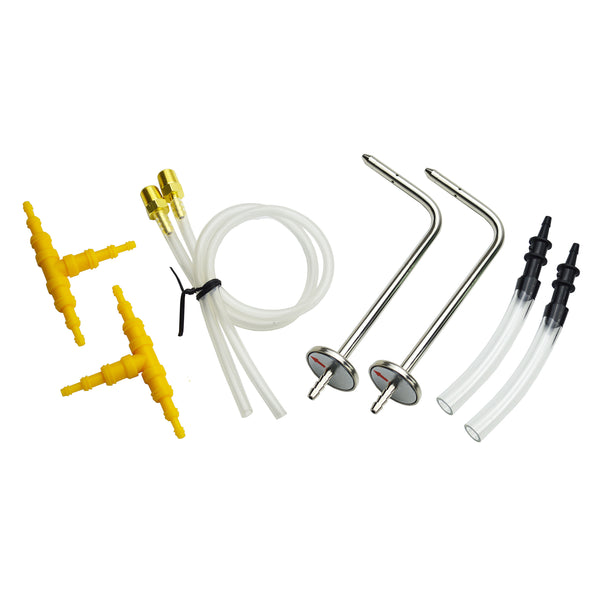 ZIBOO JL3MN Manometer Probe Kit, Compatible with ET180 Digital Manometer