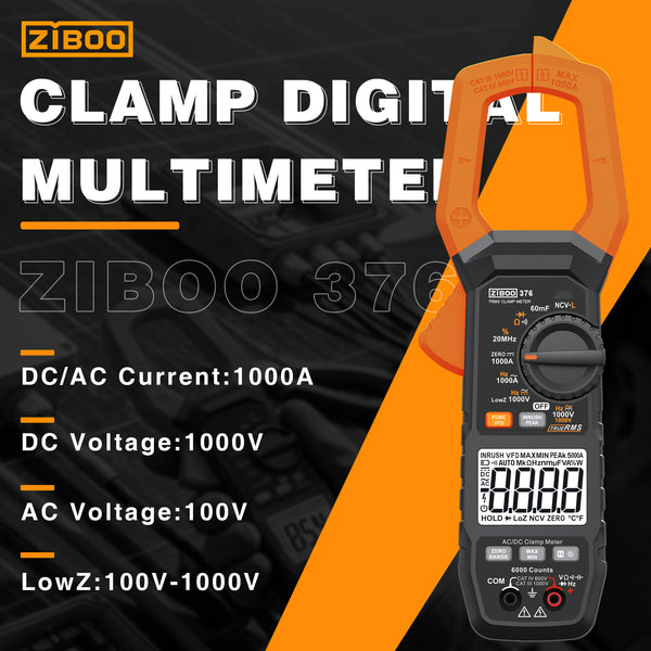 ZIBOO 376 Digital Clamp Meter