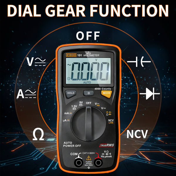 ZIBOO 101 Mini Digital Multimeter