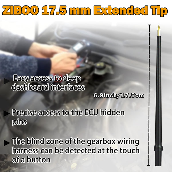 ZIBOO PPTK0043 Sondenspitze TEK 6 Zoll, kompatibel mit Autel Power Probe Circuit Tester Power Circuit Probe