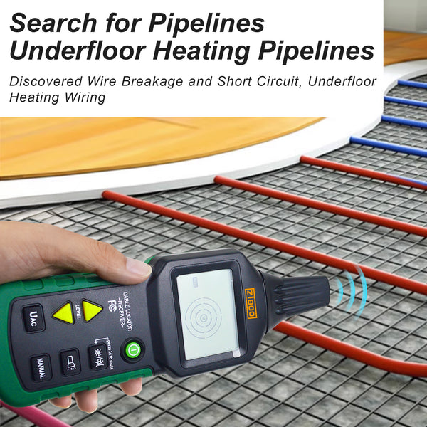 ZIBOO MS6818 Wire Tester Networkphone Cable Detector Locator Meter Tracker