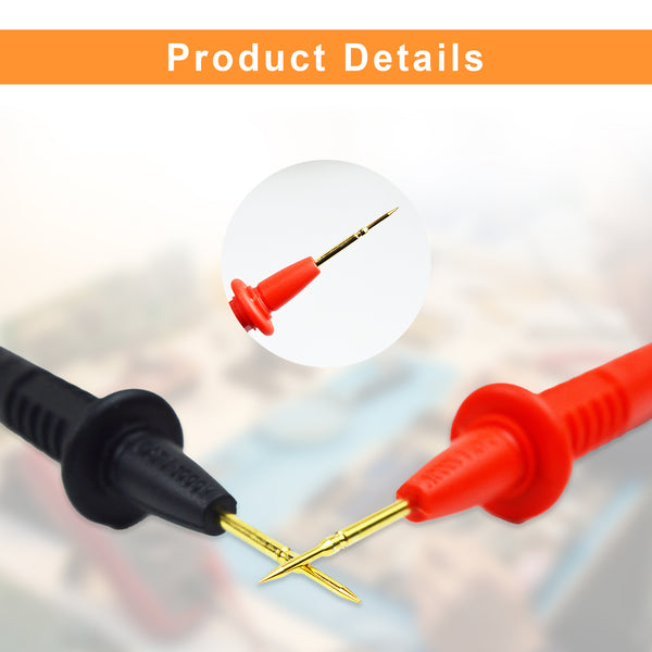 ZIBOO ZB-T17 Ultra-Sharp Test Probe , Multimeter Meter Tester Needle Point, Test Probe 1000V 10A