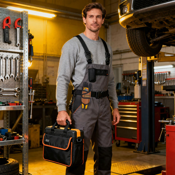 ZIBOO HT-8 Leather Holster Compatible with Fluke T6-1000 T6-600,T5-1000, T5-H5-1AC H-T6