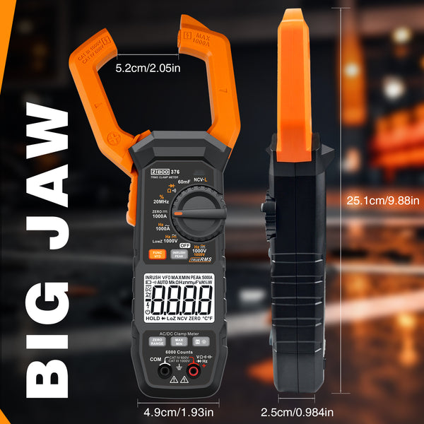 ZIBOO 376 Digital Clamp Meter