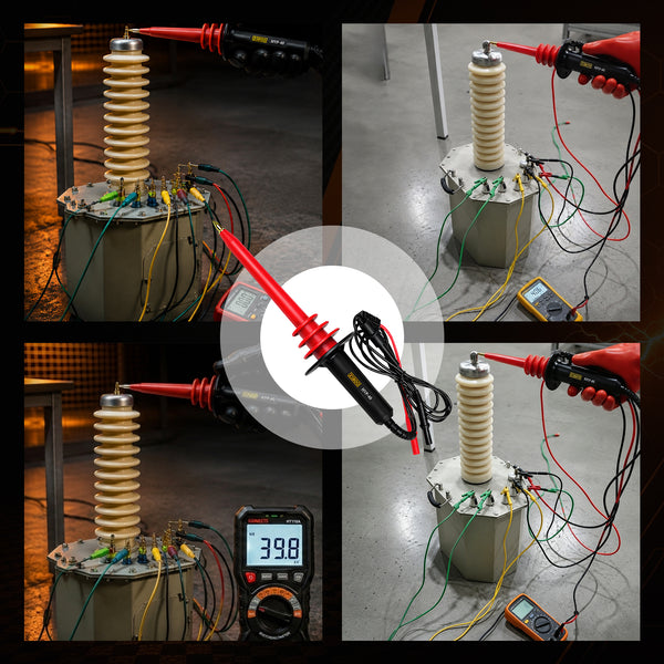 ZIBOO HVP-40 High Voltage Probe, DC 40kV / AC 28kV Multimeter Test Lead