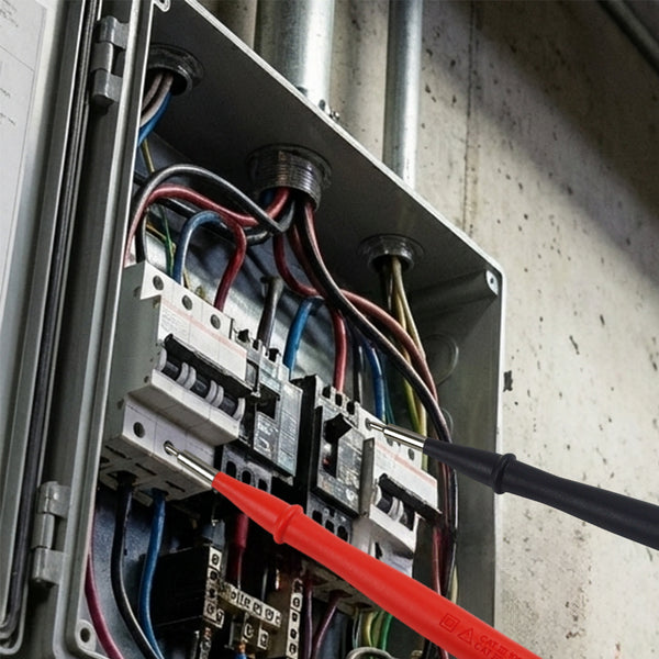 ZIBOO TP4 Slim Reach Prüfspitzensatz mit Edelstahlspitze, 1000 V Spannung, 10 A Strom, 4 mm Spitzendurchmesser, Verwendung für T5-1000, T5-600