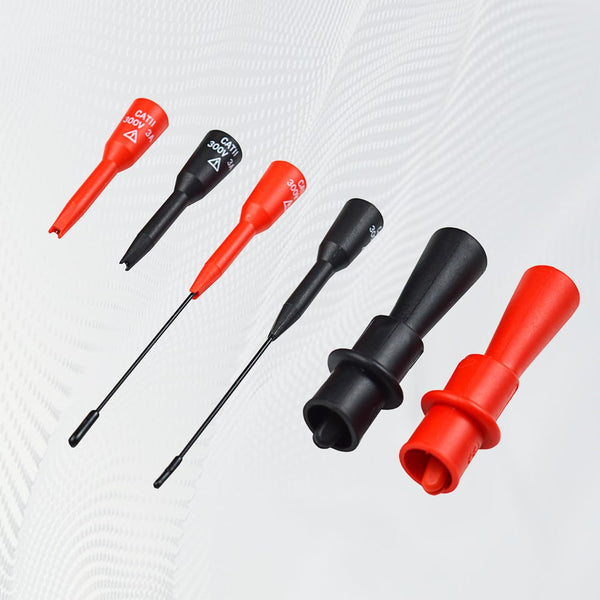 ZIBOO ZB920 Test Probe Adapter Set, 300V Voltage, 3A Current, Compatible with FLUKE Test Lead Sets Substitute for TP920