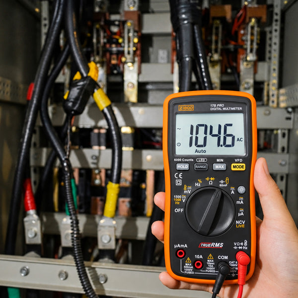 ZIBOO 17B PRO True RMS Digital Multimeter