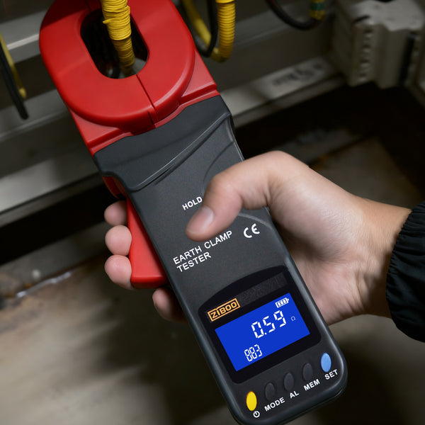 ZIBOO UT278A+ UT276A+ Clamp Ground Resistance Tester Ground Loop Resistance 32MM Big jaw Leakage Current Detection