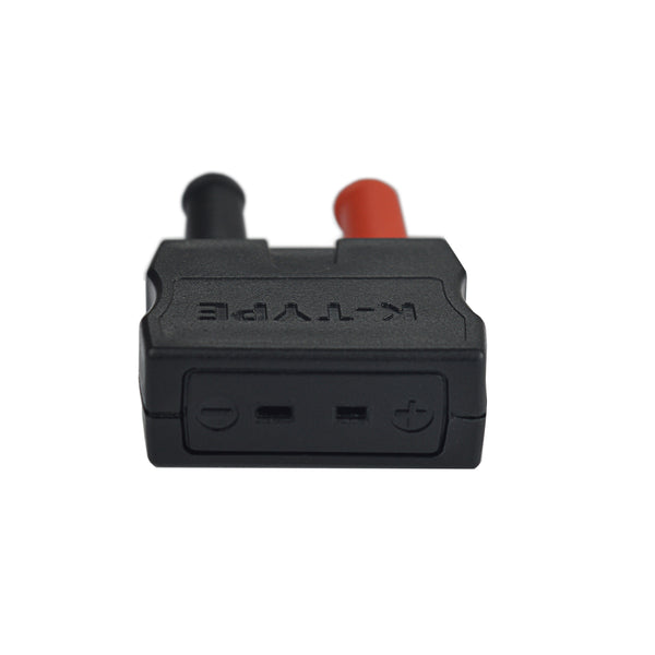ZIBOO 69146 Banana Plug Adapter to K Type Thermocouple, Works with Digital Clamp and Multi Meters