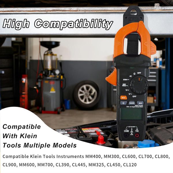 ZIBOO 69417 Rare Earth Magnet Multimeter Hanging Strap Kit Compatible with Klein Tools Meters MM400,MM300, CL600, CL700, CL800, CL900,MM600, MM700,CL390,CL445,MM325,CL450,CL120
