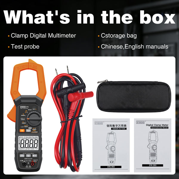 ZIBOO 376 Digital Clamp Meter