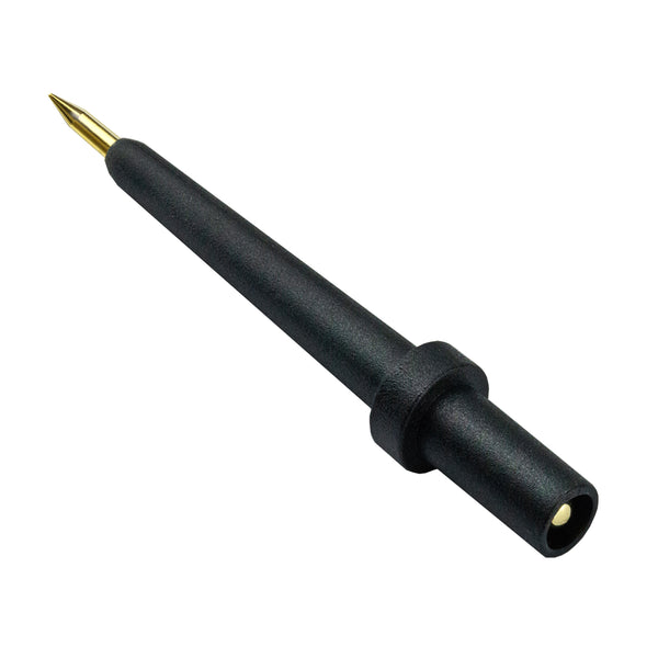 ZIBOO - 2Pk 4Mm Banana Jack 3 Tip Black (PPTK0024) ,Use for Autel Circuit Tester Power Circuit Probe
