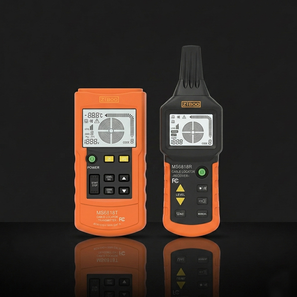 ZIBOO MS6818 Wire Tester Networkphone Cable Detector Locator Meter Tracker