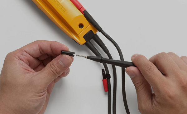 ZIBOO TP1 Slim-Reach Flachklingen-Prüfspitzen mit Edelstahlspitze, 1000 V Spannung, 10 A Stromverwendung für T5-1000, T5-600