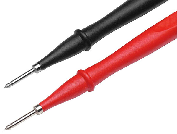 ZIBOO TP2 2-teiliges Prüfspitzenset mit schmaler Reichweite und Edelstahlspitze, 1000 V Spannung, 10 A Strom, 2 mm Spitzendurchmesser, Verwendung für T5-1000, T5-600
