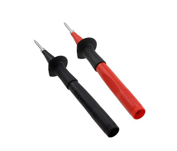 ZIBOO TP220 2-teiliges Sure Grip Industrie-Prüfspitzen-Set mit Edelstahlspitze, 1000 V Spannung, 10 A Strom, 2 mm Spitzendurchmesser, Verwendung für T5-1000, T5-600