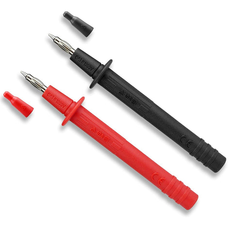 ZIBOO TP74 Lantern Tip Test Probe Set,with Insulated Sheath Lantern Head Probe,Suitable for any 4mm Banana Plug Test Lead Extensions,for Most of Digital Multimeter,Clamp Meter and and Measure Products